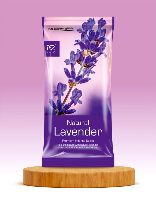 Natural Lavender Premium Incense Sticks